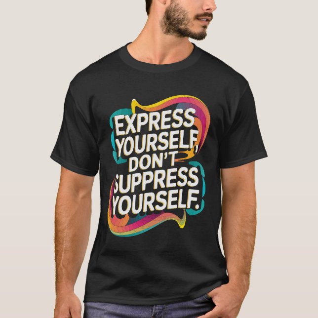 A Tee for Bold Self-Expression (Front)