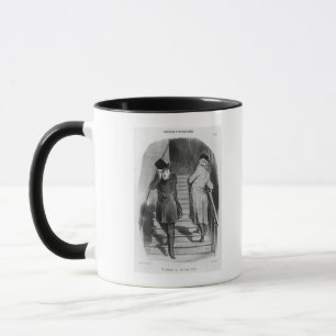 A tenant who owes three terms mug
