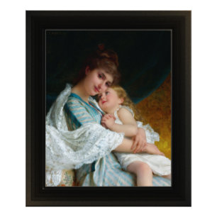 A Tender Embrace by Emile Munier Photo Print