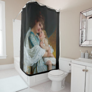 A Tender Embrace by Emile Munier Shower Curtain