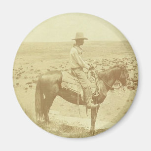 A Texas Cowboy Magnet