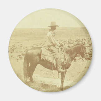 A Texas Cowboy Magnet