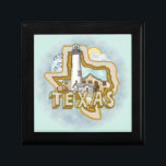 A Texas Lighthouse Gift Box<br><div class="desc">A Texas Lighthouse gift box by ArtMuvz Illustration. Matching watercolor lighthouse t shirt, apparel, nautical clothing. Lighthouse gifts are a great way to show someone you care, especially if they love the ocean, the coast, or lighthouses themselves. Lighthouses are iconic symbols of hope, guidance, and safety, and they can make...</div>