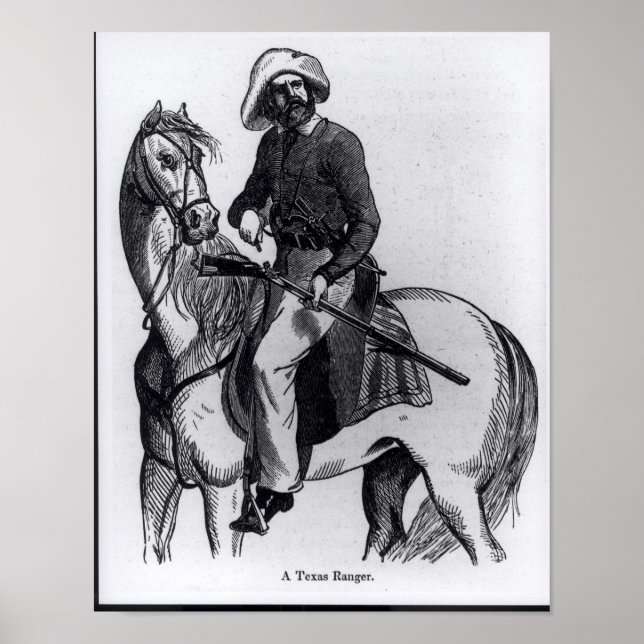A Texas Ranger Poster (Front)