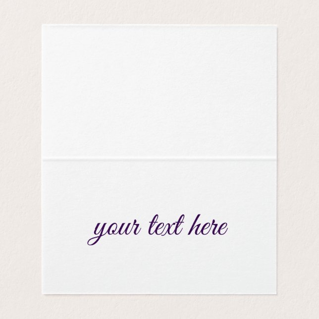 A thank you flower card (Inside Unfolded)