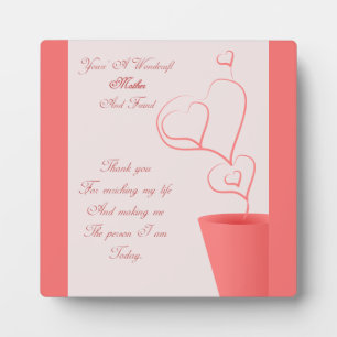 A Thank You To Mum  Plaque
