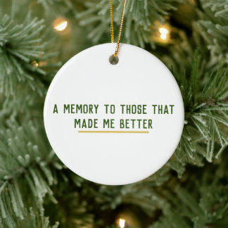 A Thankful Reminder Ceramic Tree Decoration