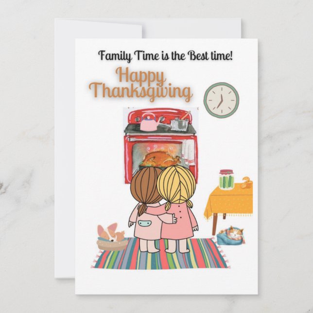  A Thanksgiving Card to Warm Your Heart (Front)