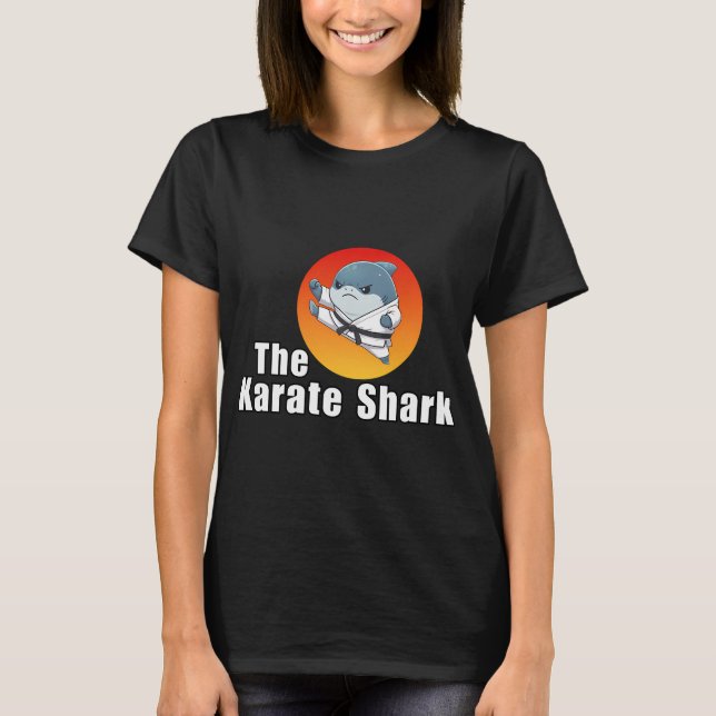 â€‹The Karate Shark T-Shirt (Front)