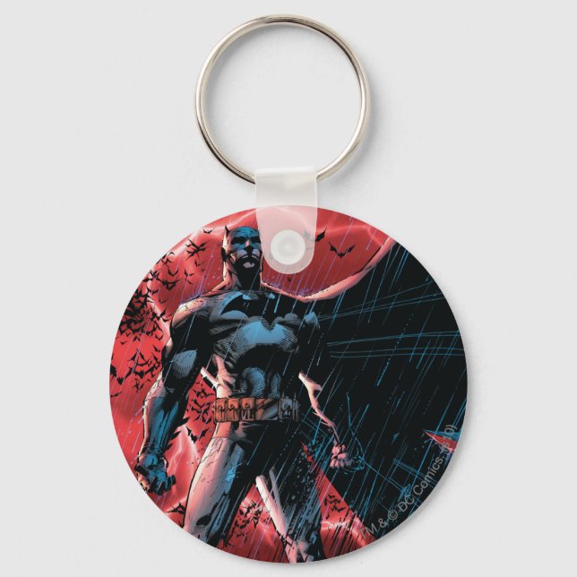 A Thousand Bats Key Ring (Front)
