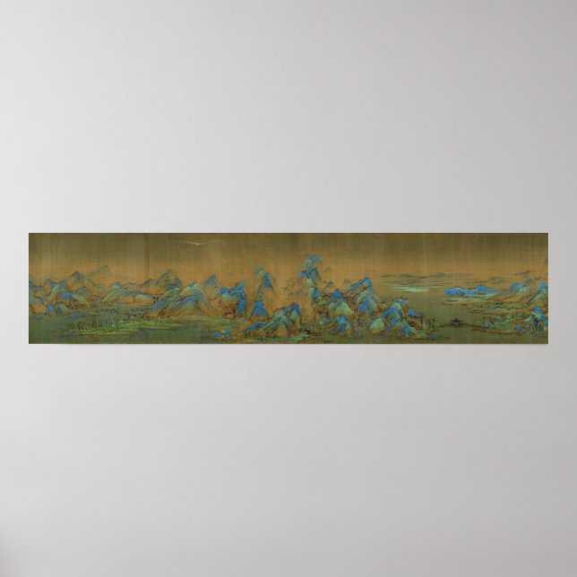 A Thousand Li of Rivers and Mountains Poster (Front)