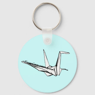 a thousand paper cranes key ring