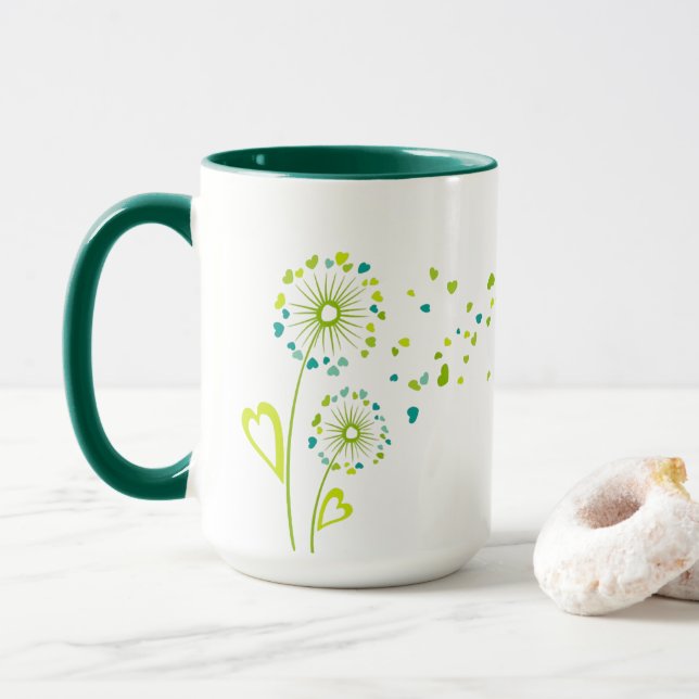 A Thousand Wishes Dandelion Mug (With Donut)