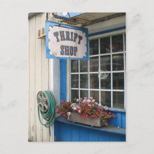 A thrift shop in Moorpark, CA Postcard