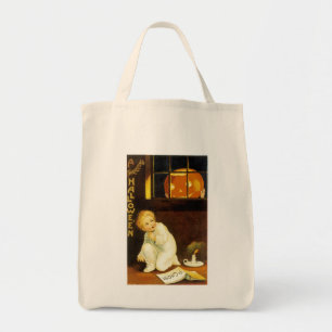 A Thrilling Halloween Tote Bag