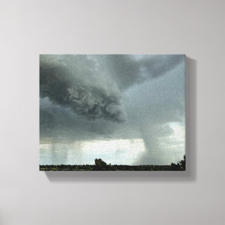 a thundercloud in the Arizona desert Canvas Print