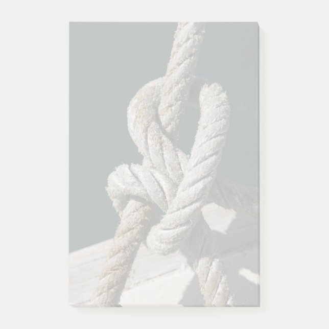 A Tied Knot On A Jetty | Portugal Post-it Notes (Front)