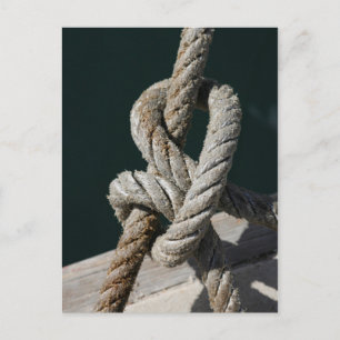 A Tied Knot On A Jetty   Portugal Postcard