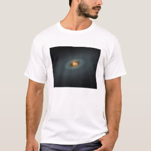 A tight pair of stars and a surrounding disc T-Shirt