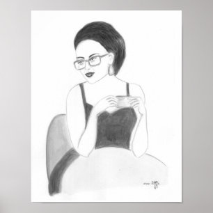 A time for coffee poster