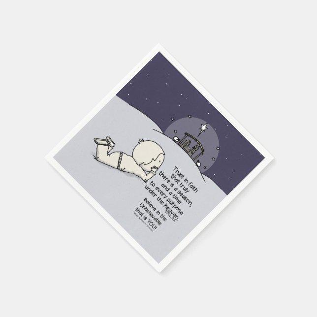 A Time for Every Purpose Napkin (Corner)