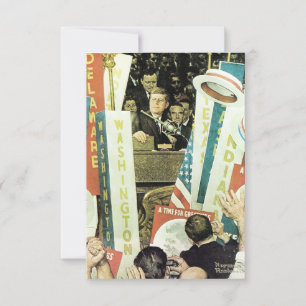 A Time For Greatness 1964 Portrait Invitation