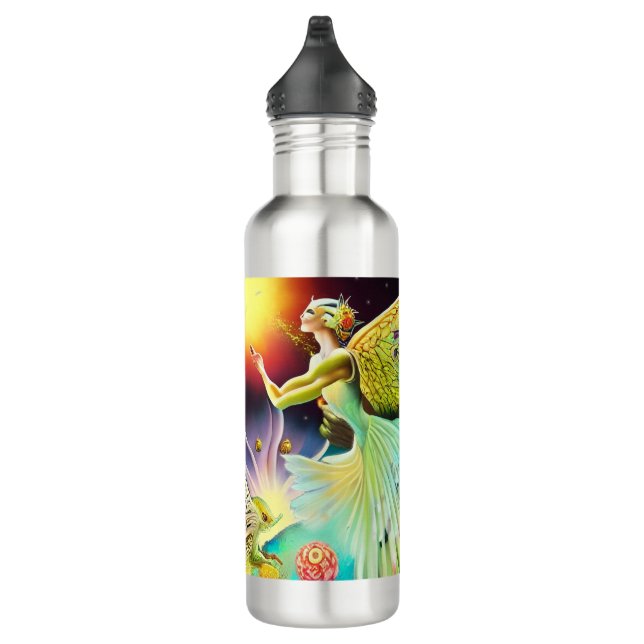 A Time of Recompense Oil Painting 710 Ml Water Bottle (Right)
