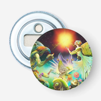 A Time of Recompense Oil Painting Bottle Opener