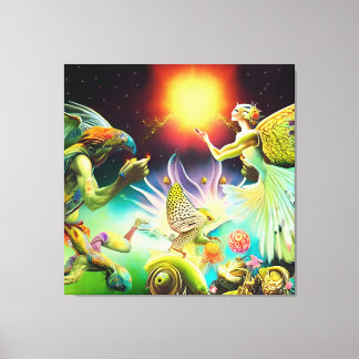 A Time of Recompense Oil Painting Canvas Print
