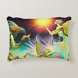 A Time of Recompense Oil Painting Decorative Cushion