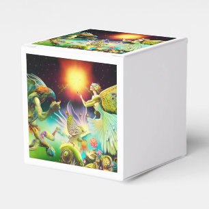 A Time of Recompense Oil Painting Favour Box