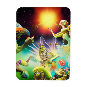 A Time of Recompense Oil Painting Magnet