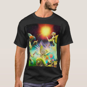 A Time of Recompense Oil Painting T-Shirt