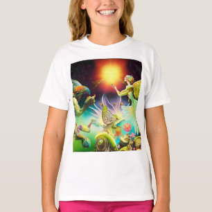 A Time of Recompense Oil Painting T-Shirt