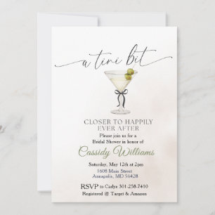 A Tini Bit Closer to Happily Ever After Invitation