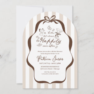 A Tini Bit Closer To I Do Espresso Martini QR Code Invitation