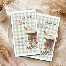 A Tini Bit in Love Espresso Martini Bridal Shower