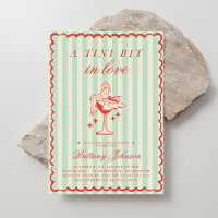 A Tini Bit in Love Vintage Martini Bridal Shower