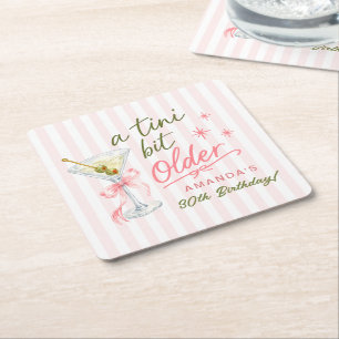 A Tini Bit Older Birthday Coaster