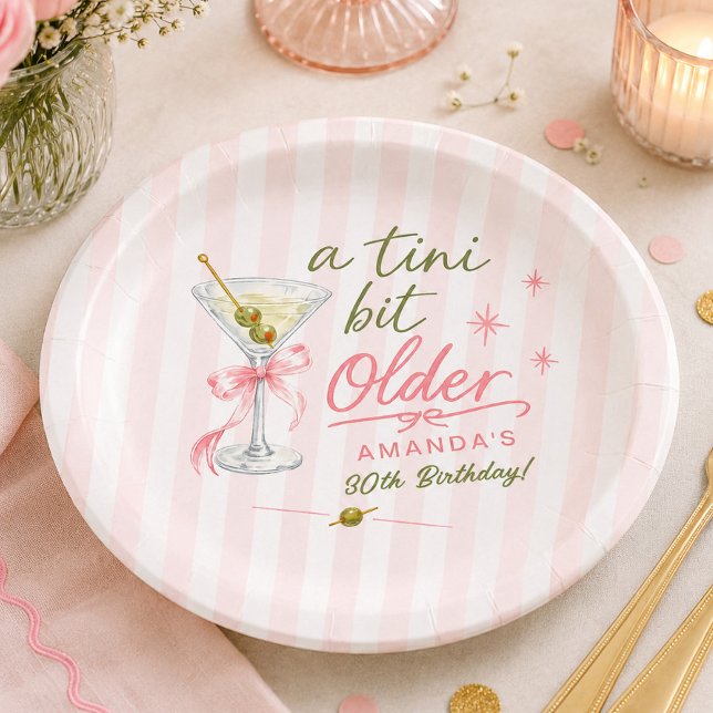 A Tini Bit Older Birthday Paper Plate (Creator Uploaded)