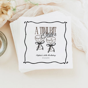 A Tini Bit Older Espresso Martini Quirky Napkin