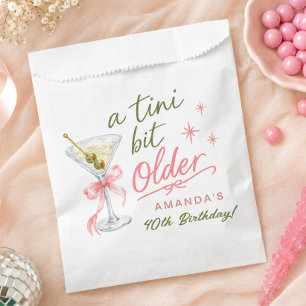 A Tini Bit Older Favour Bag