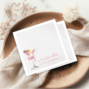 A Tini Bit Older Martini 30th Birthday Party Nap Napkin