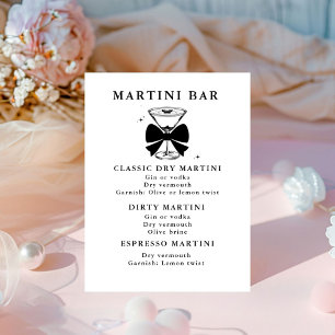 A tini Bit Older Martini Birthday Bar Drink bar Pedestal Sign