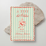 A Tini Bit Older Martini Birthday Invitation<br><div class="desc">A Tini Bit Older Martini Birthday Invitation</div>