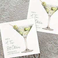 A Tini Bit Older Martini Birthday Party