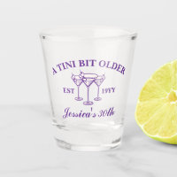 A Tini Bit Older Purple Custom Birthday Party