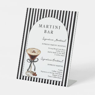 A Tini On is on the Way Baby Shower Pedestal Sign