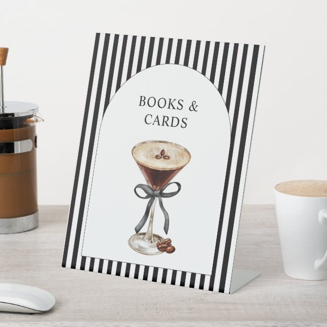 A Tini On is on the Way Baby Shower  Pedestal Sign (In SItu)