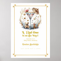 A Tini One Is On The Way Baby Shower Welcome